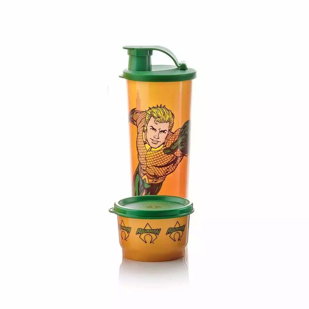 Tupperware Aquaman lunch set